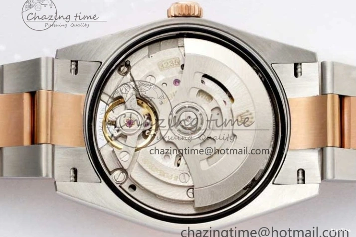 MiroTime 0508 Seasonal DateJust 36mm SS RG DIWF 1:1 Best Edition 904L Steel White Stick Dial on Jubilee Oyster SA 2306